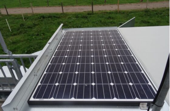 In-Field Wagon solar panel
